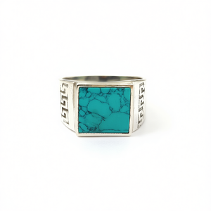 <b>Turquoise</b> Mens Fine <b>Ring</b> 5.2 Grams Weight - Product Image 2