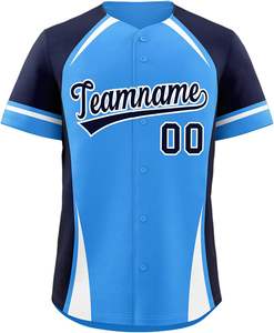 Maillot de baseball en gros, nouvelle arrivée, maillot de baseball avec logo d'équipe sportive brodé, authentique maillot de softball et de baseball - Product Image 2