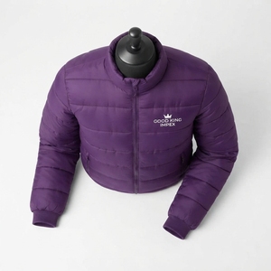 Veste matelassée à capuche pour homme, coupe régulière, style streetwear, fermeture éclair, design personnalisé, idéale pour l'extérieur – Nouvelle collection très demandée - Product Image 3