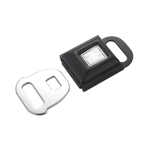 Boucle de ceinture de sécurité HOMER CA-030 avec bouton de déverrouillage pour la sécurité des animaux de compagnie en voyage, en acier au carbone S50 et plastique ABS, résistance à la traction de 1,5 tonne - Product Image 1