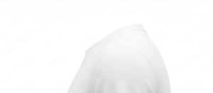 Men's <b>White</b> Short Sleeve O-Neck Knitted T-Shirt Regular Fit Solid Color Casual Style 100% Cotton Jersey Fabric - Product Image 5