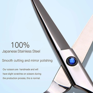 High Quality Professional Stainless Steel Sharp Hairdressing Scissors Barber Salon Supplies Beauty Scissors Made In Pakistan - Product Image 2