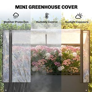 Copriconvano da Giardino Rialzato in Metallo Nero con Gambe Ribaltabili e Foro di Drenaggio - Facile da Usare, con Funzionalità Pratiche - Product Image 4