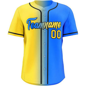 Última tendencia en camisetas de béisbol lisas sublimadas OEM, camisetas de béisbol personalizadas para hombre, subidas por Dress Sports - Product Image 1