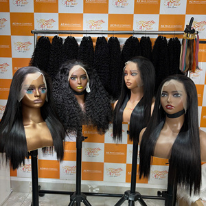 Peluca Vietnamita de Encaje Suizo, Cierre de Color Negro Natural Recto, Densidad 200%, Extremo Completo, Suave y Sedoso, Mega Oferta - Product Image 2