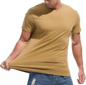 เสื้อยืดคอตตอน 100% คุณภาพพรีเมียม รุ่นใหม่ล่าสุด ปี 2026 สำหรับทุกเพศ ผ้าถักคุณภาพสูง สไตล์วินเทจ เสื้อยืดเปล่า ไม่ยับง่าย - Product Image 4