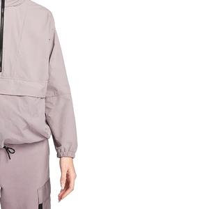 Survêtements en nylon personnalisés de haute qualité, coupe-vent, sweat à capuche, jogging, ensemble deux pièces, vêtements de sport décontractés tendance, fabrication OEM - Product Image 4