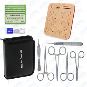Herramientas de acero inoxidable y instrumento médico anatómico Kit de instrumentos de sutura quirúrgica Kit de ejercicio para estudiantes médicos - Product Image 1