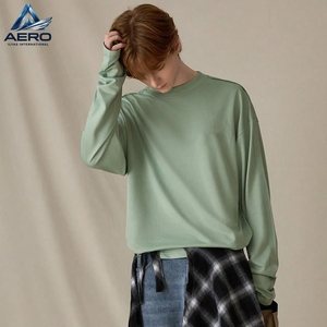 เสื้อเชิ้ตแขนยาวสั่งทำขายส่ง ผ้าเนื้อนุ่มสบาย ราคาดีที่สุด เสื้อยืดผู้ชายขายดีสำหรับกิจกรรมกลางแจ้ง - Product Image 1