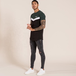 เสื้อยืดฮิปฮอปทรงสลิมฟิตสำหรับผู้ชาย ล้างสีแบบแอซิดวอช คอวี วินเทจ ผ้าฝ้าย บาติก สไตล์สตรีทแฟชั่น เป็นมิตรต่อสิ่งแวดล้อม - Product Image 5