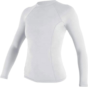 Rashguard à manches courtes pour femme de qualité supérieure avec logo personnalisé, designs OEM/ODM en coton/polyester pour vêtements de sport MMA - Product Image 1