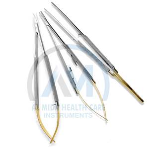 Al Mida Healthcare Stainless Steel Surgical Tweezers Set Manual <b>Neurosurgery</b> <b>Instruments</b> CE Certified Class II Ergonomic Design - Product Image 5