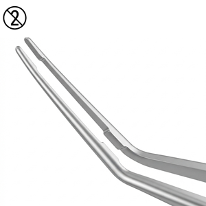Pinces chirurgicales ophtalmiques jetables Kraff en acier inoxydable pour support capsulaire, certifiées CE Classe I NZ-AB-4080 NAZIR HABIB - Product Image 6