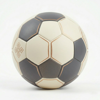 Ballon de football officiel de haute qualité, léger, pliable, résistant à l'eau, taille 5, en cuir PU, cousu à la machine, logo personnalisable, équipe
