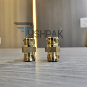 Conectores Hexagonales de Acero Inoxidable para Plomería, Forma Redonda, Accesorios Industriales, Conexiones Mecánicas de Alta Resistencia - Product Image 1