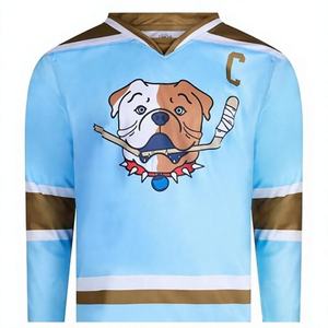 Custom Hockey Jersey 220 GSM Polyester Pro Hockey Sweater Personalized <b>Name</b> Number Team Sportswear OEM ODM Wholesale Manufacture - Product Image 5