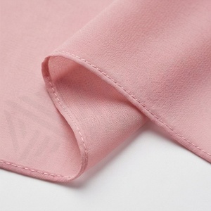Hiyab de Chifón de Color Sólido para Mujer, Suave al Tacto, para Uso Diario, Pañuelo Islámico - Product Image 6