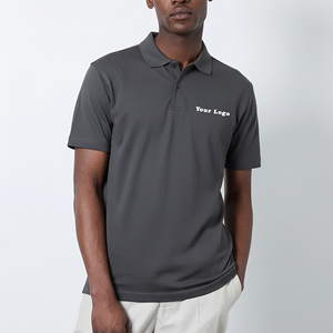 Polo personnalisé pour homme, 100% coton premium, couleur unie, manches courtes, respirant, vêtement décontracté - Product Image 4