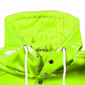 Chaqueta Impermeable Larga de PVC Profesional Unisex con Capucha, Ropa de Trabajo para Todo Clima, Color Personalizado, Alta Calidad - Product Image 4