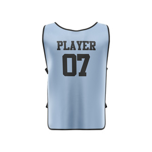 Maillots et dossards de football personnalisés pour 4 matchs avec logos imprimés, 100 % polyester, tenue de football printemps/hiver pour clubs et équipes - Product Image 5