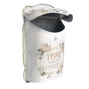 Artesanías Metálicas, Buzón Galvanizado Personalizado para Eventos, Decoración Navideña para el Hogar, Jardín, Suministros para Casas de Campo - Product Image 3