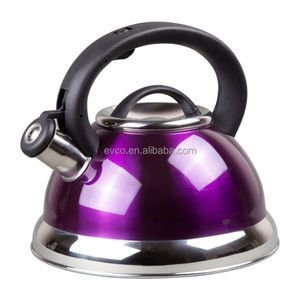 Alexa 3.0 Qt. Stainless Steel Whistle Kettle in Purple Color - Product Image 2