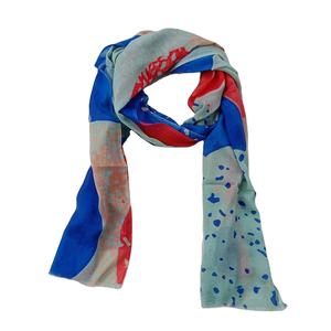 Nueva tendencia versátil diseñador mujer bufanda sin fin impreso 100% Modal Lino fabuloso Digital creativo patrón bajo precio - Product Image 5