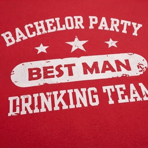 Camisetas Personalizadas para Despedida de Soltero, Impresión DTF, DTG y Serigrafía, Camisetas a Juego para el Equipo del Novio, Ropa al por Mayor, OEM, ODM - Product Image 2