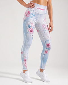 Leggings Fly Humble de Cintura Media, Largos hasta la Rodilla, Transpirables, de Algodón y Fibra de Bambú, Tejidos, con Estampado por Transferencia de Calor, Casuales de Verano para Mujer - Product Image 5