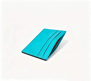 [Customised Logo] Genuine Cowhide Top Grain Leather Card Holder for Men & Women Fashion Style - Product Image 3