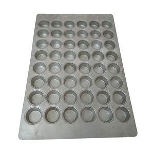 Bandeja antiadherente para muffins y cupcakes, lavable y apta para horno, 25 g, 48 en 1, 600 x 400 mm, la más vendida, a la venta al por mayor - Product Image 1