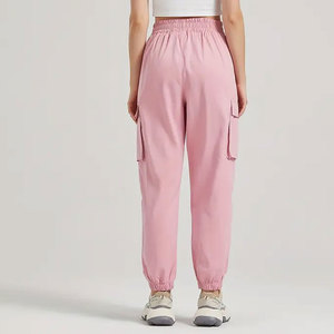 Most popular lightweight durable relaxed fit best new famous fashion Women Cargo Trousers Custom hot selling Women Cargo Trouser - Product Image 6