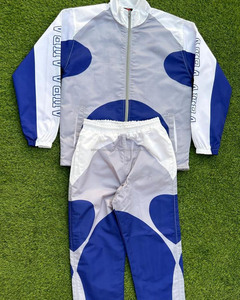 Chándal de nailon de alta calidad para hombre, conjunto de ropa de abrigo con logotipo personalizado, cortavientos de invierno, Color de contraste, Unisex para las estaciones de verano e invierno - Product Image 5