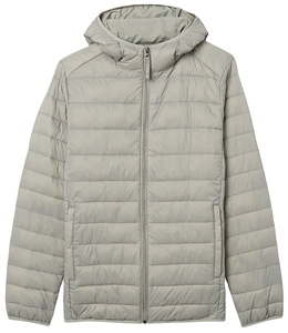 Veste d'hiver matelassée pour homme à col montant, confortable, en laine, couleur unie, personnalisable, faible MOQ 2026 - Product Image 4