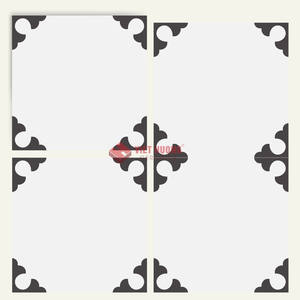 Carrelage mural extérieur moderne en ciment, dimensions 190x190 mm - Product Image 2