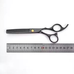 Ensemble de ciseaux de barbier professionnels, nouvelle arrivée, pour droitiers, en acier inoxydable, kit d'outils de barbier, pointe droite, tranchante - Product Image 5