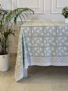 Indian Vintage Cotton <b>Table</b> <b>Cover</b> With Napkins Farmhouse decor Wedding <b>Table</b> <b>cover</b> Dining <b>Table</b> cloth Washable <b>Table</b> <b>cover</b> - Product Image 2