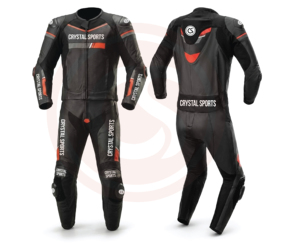 Vêtements de sport professionnels imperméables pour adultes, course moto, protection intégrale du corps, unisexe, cuir personnalisé, Crystal Sports - Product Image 6