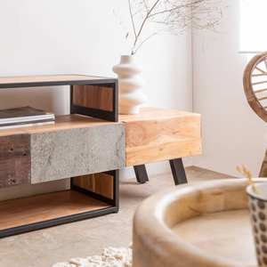 Mueble para TV Vandana Mira Grand de madera de acacia - Product Image 3