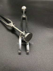 Diapason médical professionnel 512 Hz type C en acier inoxydable, instrument chirurgical ORL et d'audiologie - Product Image 5