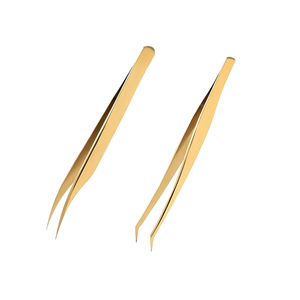 Pince à épiler antistatique pour cils, pointe précise, en acier inoxydable, outil de beauté professionnel, applicateur pour extension de cils en salon - Product Image 4