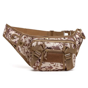 Riñonera táctica impermeable Oxford para exteriores, bolsa de cintura, bolsillo para teléfono, para hombre, transpirable, de lona de algodón personalizada. - Product Image 3