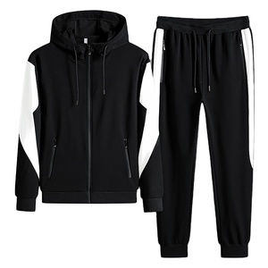 Conjunto Deportivo de Dos Piezas para Hombre, Talla Grande, con Capucha, Transpirable, Ecológico, Ligero, para Gimnasio, con Logotipo Personalizado, Estilo Jogger, Informal, para Invierno - Product Image 5