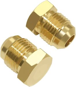 ฝาครอบท่อหกเหลี่ยมแบบเกลียว NPT ปลายเกลียวตัวผู้ อุปกรณ์ประปา สแตนเลสขัดเงา สำหรับระบบจ่ายน้ำ - Product Image 3