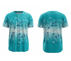 Camiseta de Béisbol Sublimada con Logotipo y Número Personalizados |   Base de Poliéster Transpirable - Product Image 2