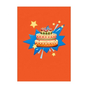 Tarjeta 3D hecha a mano, tarjeta de feliz cumpleaños emergente, tarjeta de felicitación de papel hecha a mano, tarjeta de cumpleaños personalizada - Product Image 3