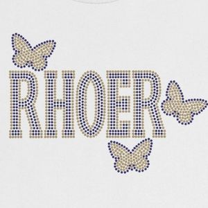 Sigma Gamma Rho <b>White</b> Butterfly T-<b>Shirt</b> <b>Women</b>’s <b>Short</b> <b>Sleeve</b> Crew Neck Casual Sorority Tee Custom Printed Apparel Wholesale OEM - Product Image 5