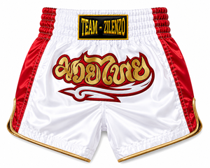 Shorts de Muay Thai et de Kick Boxing 230g Spandex/Polyester Séchage Rapide Tissu Personnalisable Impression Numérique Logo Personnalisé Tailles Personnalisées - Product Image 1