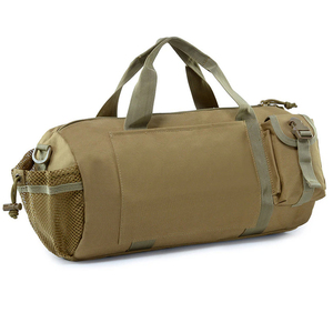 Tactical Duffel <b>Bag</b> 30-40L 600D Nylon Olive Green with Shoulder Strap and <b>Compression</b> Straps Waterproof Olive green nylon - Product Image 2