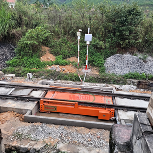 เครื่องชั่งรถไฟแบบกำหนดเอง รองรับน้ำหนัก 35,000 กก./เพลา ความแม่นยำระดับ 1 ทนทานต่อสภาพแวดล้อมที่รุนแรง ราคาประหยัด OEM OED - Product Image 1